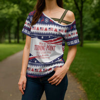 This is The Turning Point Cross Shoulder Shirt Patriotic American - Wonder Print Shop