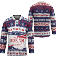 This is The Turning Point Hockey Jersey Patriotic American - Wonder Print Shop