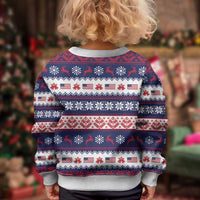 This is The Turning Point Kid Ugly Christmas Sweater Patriotic American - Wonder Print Shop