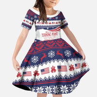 This is The Turning Point Kid Short Sleeve Dress Patriotic American - Wonder Print Shop