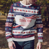 This is The Turning Point Ugly Christmas Sweater Patriotic American - Wonder Print Shop