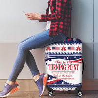 This is The Turning Point Luggage Cover Patriotic American - Wonder Print Shop