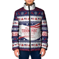 This is The Turning Point Padded Jacket Patriotic American - Wonder Print Shop