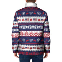 This is The Turning Point Padded Jacket Patriotic American - Wonder Print Shop