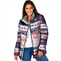 This is The Turning Point Padded Jacket Patriotic American - Wonder Print Shop