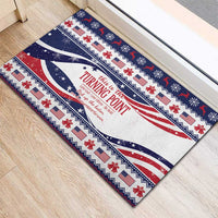 This is The Turning Point Rubber Doormat Patriotic American - Wonder Print Shop