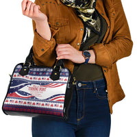 This is The Turning Point Shoulder Handbag Patriotic American - Wonder Print Shop