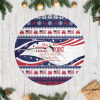 This is The Turning Point Tree Skirt Patriotic American - Wonder Print Shop