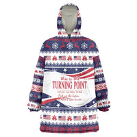 This is The Turning Point Wearable Blanket Hoodie Patriotic American - Wonder Print Shop