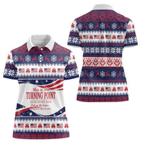 This is The Turning Point Women Polo Shirt Patriotic American - Wonder Print Shop