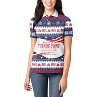 This is The Turning Point Women Polo Shirt Patriotic American - Wonder Print Shop