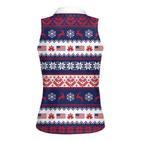 This is The Turning Point Women Sleeveless Polo Shirt Patriotic American - Wonder Print Shop