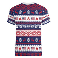 This is The Turning Point Women V-Neck T-Shirt Patriotic American - Wonder Print Shop