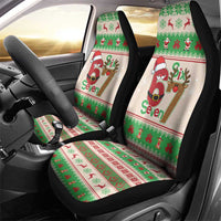 Funny Six Seven Meme Christmas Car Seat Cover Santa Says 6 7 - Wonder Print Shop