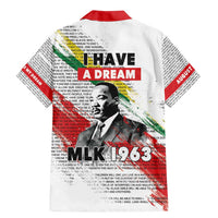 Martin Luther King Family Matching Mermaid Dress and Hawaiian Shirt Honoring The Legacy White Version LT05 - Wonder Print Shop