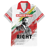 Martin Luther King Family Matching Summer Maxi Dress and Hawaiian Shirt Honoring The Legacy White Version LT05 - Wonder Print Shop