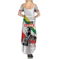 Martin Luther King Family Matching Summer Maxi Dress and Hawaiian Shirt Honoring The Legacy White Version LT05 - Wonder Print Shop