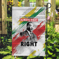 Martin Luther King Garden Flag Honoring The Legacy White Version LT05 - Wonder Print Shop