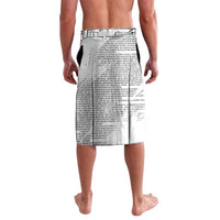 Martin Luther King Lavalava Honoring The Legacy White Version LT05 - Wonder Print Shop