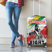 Martin Luther King Luggage Cover Honoring The Legacy White Version LT05 - Wonder Print Shop