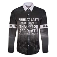 Martin Luther King MLK Family Matching Short Sleeve Bodycon Dress and Hawaiian Shirt I Have A Dream LT05 - Wonder Print Shop