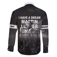 Martin Luther King MLK Family Matching Short Sleeve Bodycon Dress and Hawaiian Shirt I Have A Dream LT05 - Wonder Print Shop