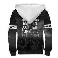 Martin Luther King MLK Sherpa Hoodie I Have A Dream LT05 - Wonder Print Shop