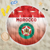 Morocco Football Beach Blanket 1994 Retro Red Version - Wonder Print Shop