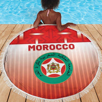 Morocco Football Beach Blanket 1994 Retro Red Version - Wonder Print Shop