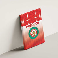 Morocco Football Canvas Wall Art 1994 Retro Red Version - Wonder Print Shop
