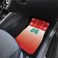 Custom Morocco Football Car Mats 1994 Retro Red Version - Wonder Print Shop
