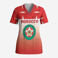 Custom Morocco Football Scrub Top 1994 Retro Red Version - Wonder Print Shop