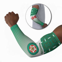 Custom Morocco Football Arm Sleeves 1994 Retro Green Version - Wonder Print Shop