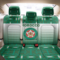 Morocco Football Back Car Seat Cover 1994 Retro Green Version - Wonder Print Shop