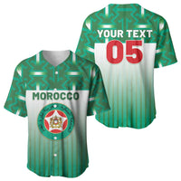 Custom Morocco Football Baseball Jersey 1994 Retro Green Version LT05