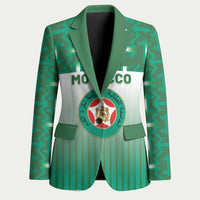 Custom Morocco Football Blazer 1994 Retro Green Version - Wonder Print Shop