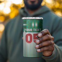Custom Morocco Football 4 in 1 Can Cooler Tumbler 1994 Retro Green Version - Wonder Print Shop
