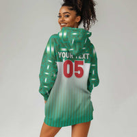 Custom Morocco Football Hoodie Dress 1994 Retro Green Version - Wonder Print Shop
