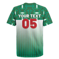 Custom Morocco Football Rugby Jersey 1994 Retro Green Version LT05