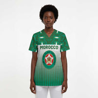 Custom Morocco Football Scrub Top 1994 Retro Green Version - Wonder Print Shop