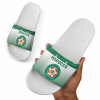 Morocco Football Slide Sandals 1994 Retro Green Version - Wonder Print Shop