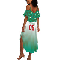 Custom Morocco Football Summer Maxi Dress 1994 Retro Green Version LT05