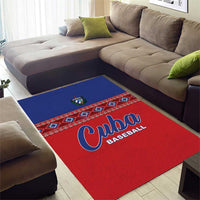 Cuba Baseball Area Rug Special Version