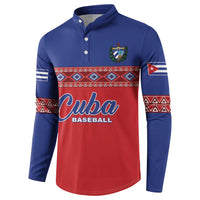 Custom Cuba Baseball Button Sweatshirt Special Version
