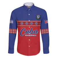 Custom Cuba Baseball Family Matching Off Shoulder Short Dress and Hawaiian Shirt Special Version