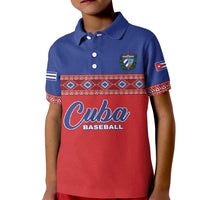 Custom Cuba Baseball Kid Polo Shirt Special Version