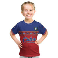 Custom Cuba Baseball Kid T Shirt Special Version