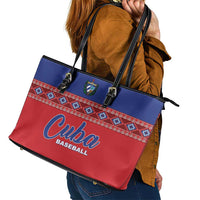 Cuba Baseball Leather Tote Bag Special Version