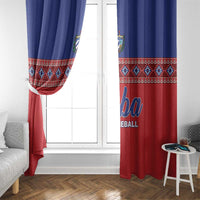Cuba Baseball Window Curtain Special Version