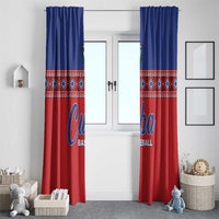 Cuba Baseball Window Curtain Special Version